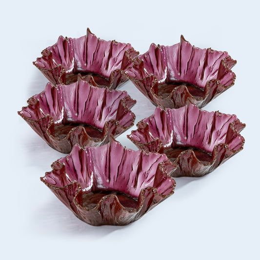 TALEELA VELVET BERRY SET - 5